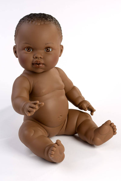 Aya Newborn Female Doll with Light Brown Eyes