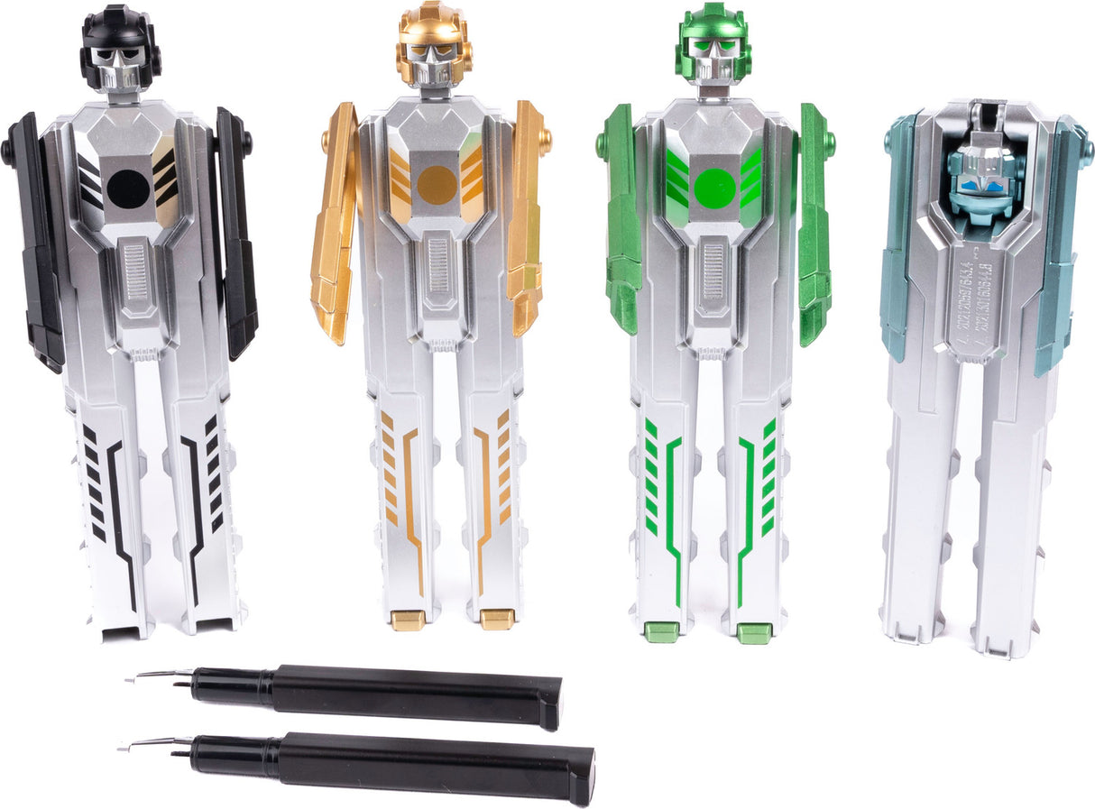 Tremendous Transforming Robot Pens – Flying Pig Toys
