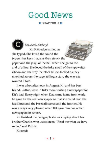 Kit: Read All About It by Valerie Tripp