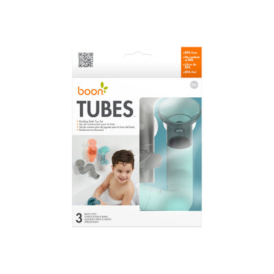 Boon Tubes Building Bath Toy Set, 3 Piece - Variety of Colors