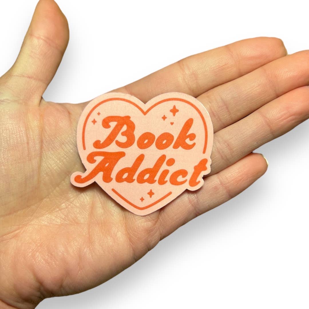 Book Addict Sticker – Flying Pig Toys