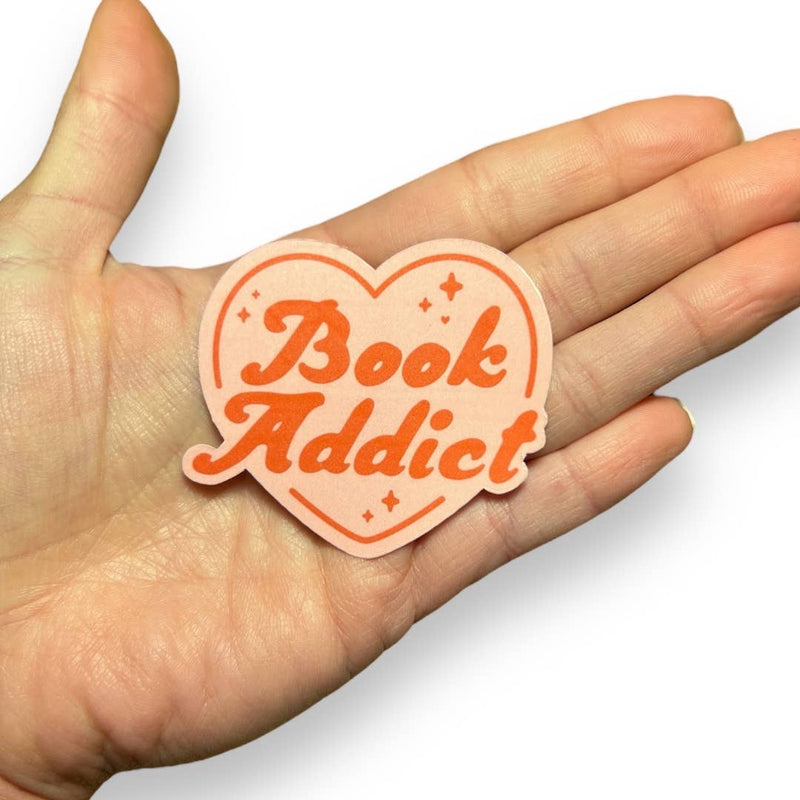 Book Addict Sticker
