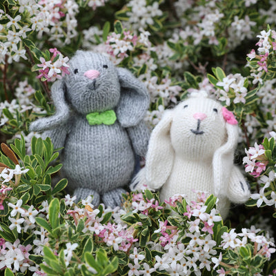 Bunny with Pastel Accessory Ornament