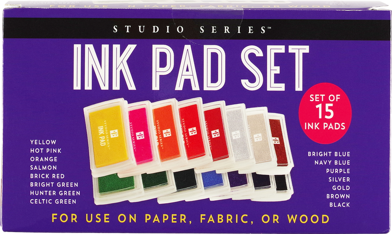 Studio Series Ink Pad Set (15 colors)