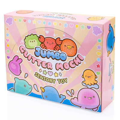 Jumbo Glitter Mochi Sensory Toy (24pcs/case)