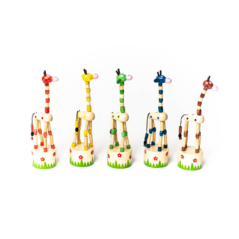 Giraffe Push Puppets Refills - Set of 24