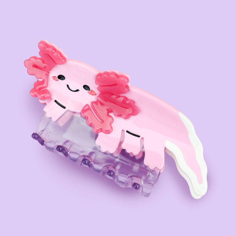 Axolotl Hair Claw, Cute Hair Accessories, Shaped Hair Clips
