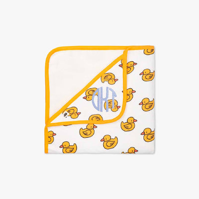 Organic Hooded Towel - Rubber Duckies