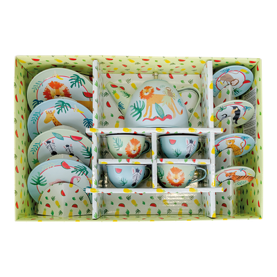 Jungle 14pc Tea Set