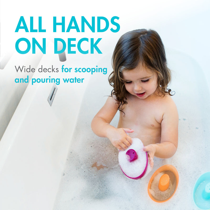 Fleet Stacking Bath Boats, 5 Piece