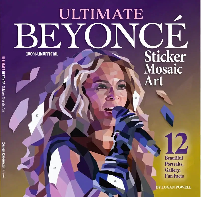 Ultimate Beyonce Sticker Mosaic Art – Flying Pig Toys