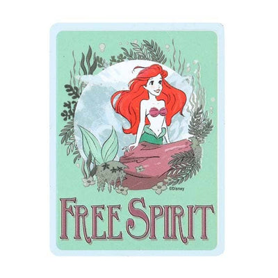 Ariel Free Spirit Embossed Metal Magnet