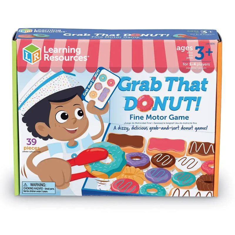 Grab That Donut Fine Motor Game