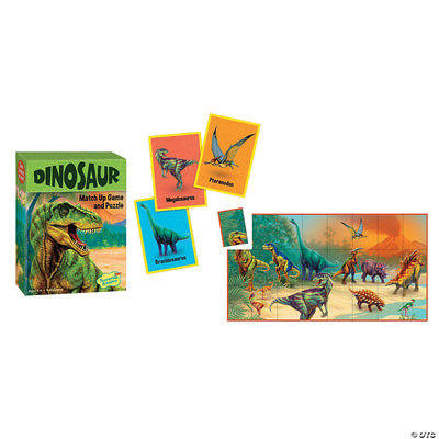 Dinosaur Match Up Game and Puzzle