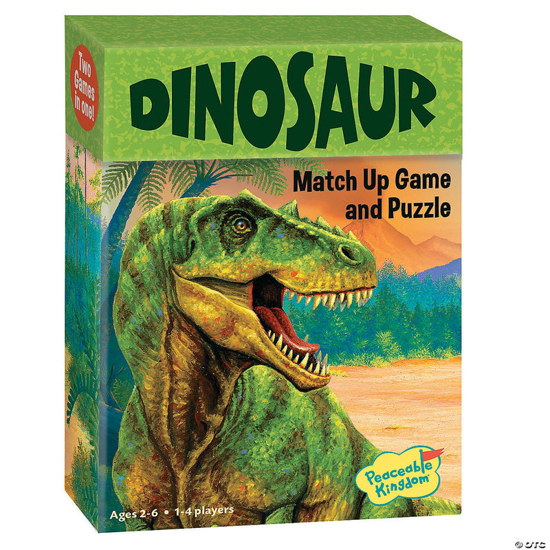 Dinosaur Match Up Game and Puzzle