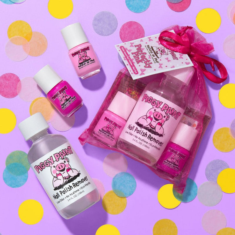 Perfectly Pink Gift Set - Kids Non-toxic Nail Polish