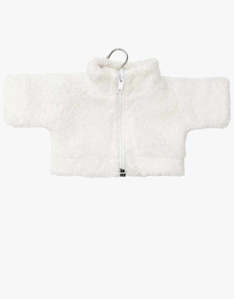 Blaise jacket in white terry cloth