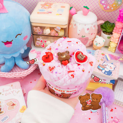 I Love You Beary Much Cloud Slime (4pcs/case)