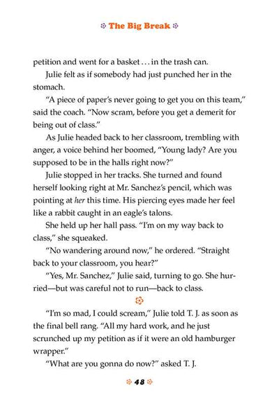 Julie: The Big Break by Megan McDonald