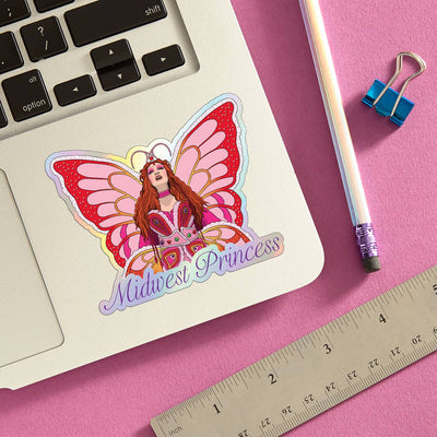Chappell Roan Midwest Princess Die Cut Sticker (Holographic)