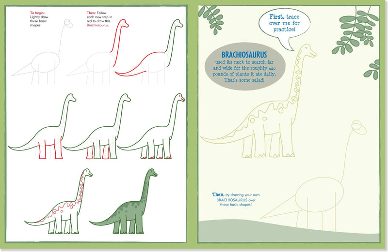 Learn To Draw….Dinosaurs!