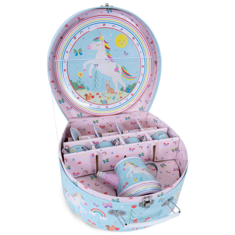 Rainbow Fairy 11pc Musical Tea Set