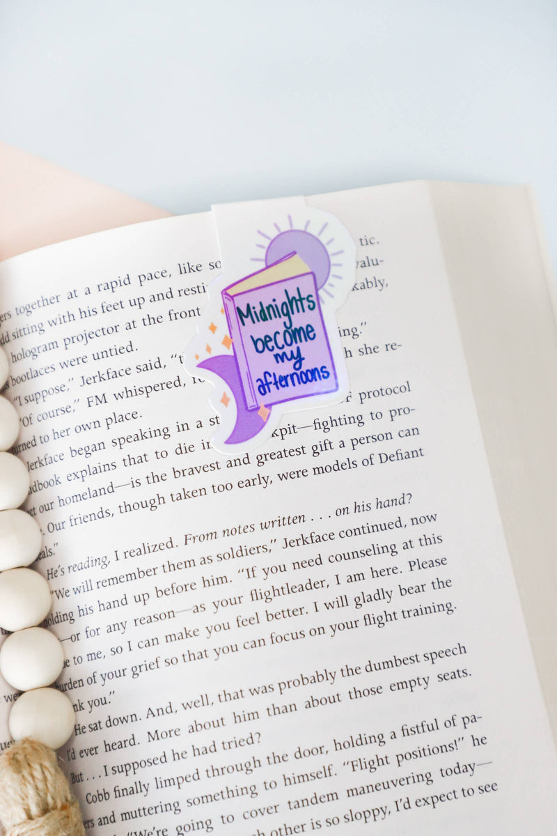 Midnights Become Our Afternoon Holographic Magnetic Bookmark - Taylor Swift