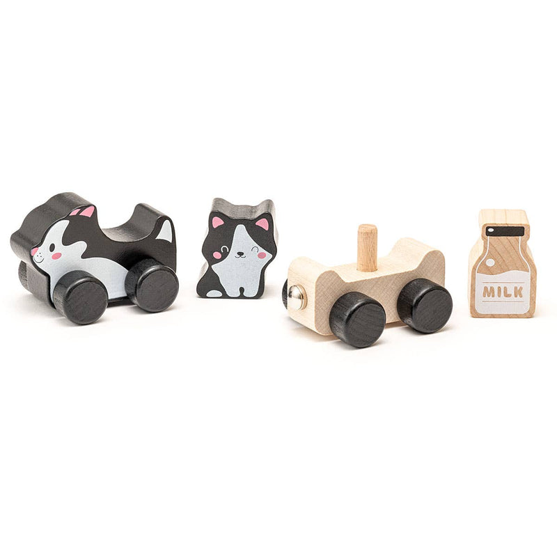 Cubika Wooden Toy Clever Kitties