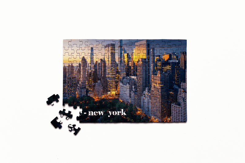 New York City MicroPuzzle  Mini Jigsaw Souvenir