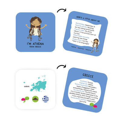 Buddy Jumble Geography Flashcards for Kids