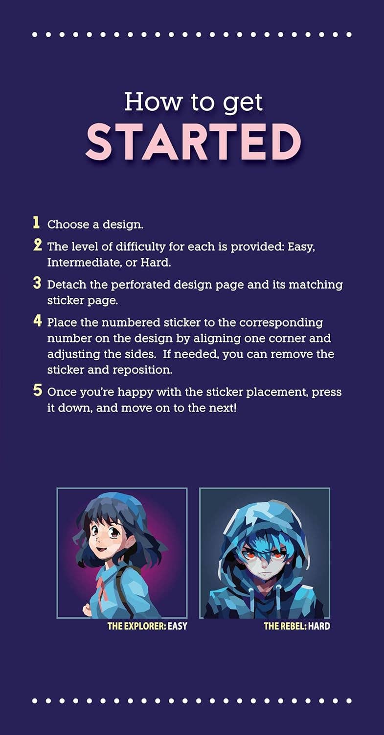 Ultimate Manga Sticker Painting -10 Magnificent Masterpieces