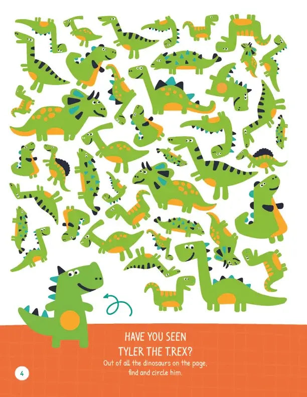 Activity Book - Dinosaurs