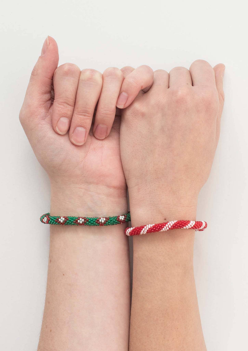 Mistletoe (Christmas) Roll-On® Friendship Bracelets
