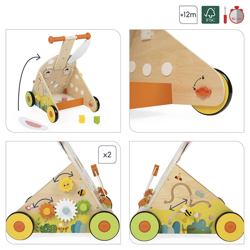 Farm | Multi-Activity Baby Walker | 9 different activities – Flying Pig ...