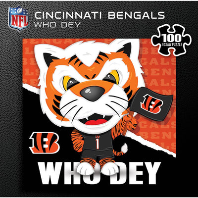 Who Dey - Cincinnati Bengals Mascot 100 Piece Puzzle