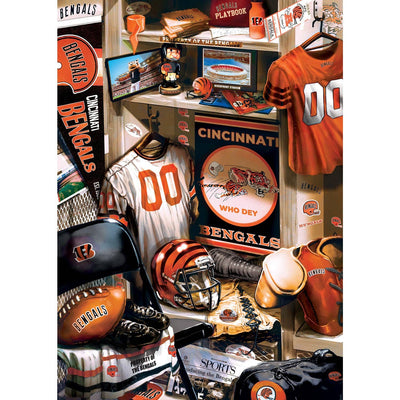 Cincinnati Bengals - Locker Room 500 Piece Puzzle