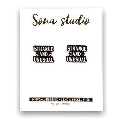 Strange and Unusual Earrings