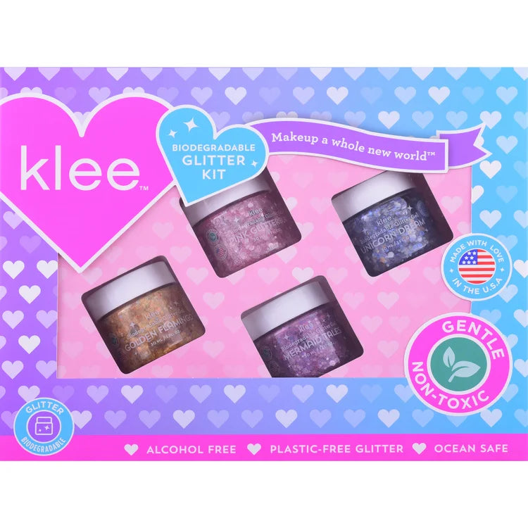 Mermaid Paradise Biodegradable Glitter 4-Pack