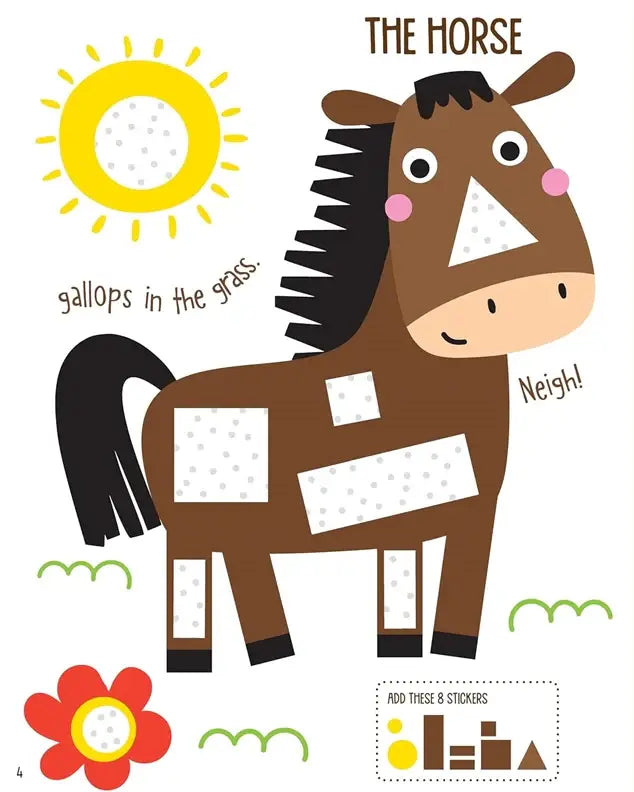 Activity Book - Sticker Fun: Learn About Animals