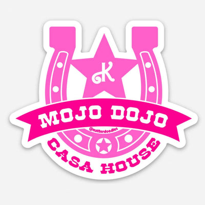 Ken's Mojo Dojo Casa House Sticker Inspired by Barbie
