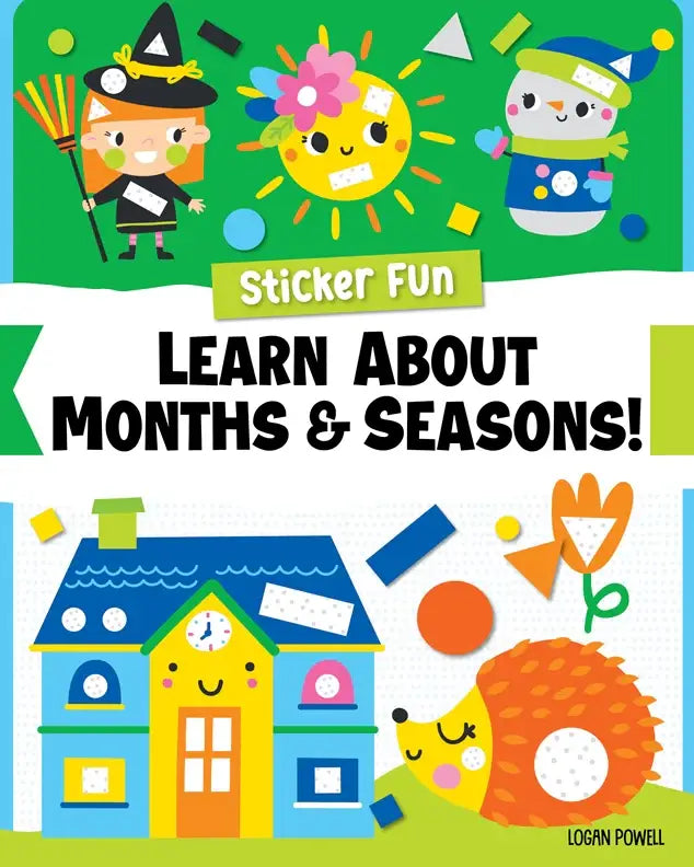 Activity Book - Sticker Fun: Learn About Months & Seasons!