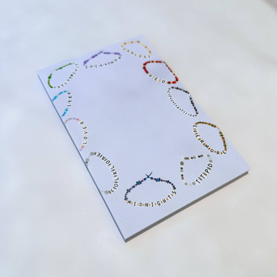 Eras Friendship Bracelets Notepad | 4x6" 50 sheets