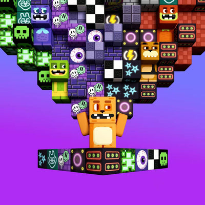 Midnight Madness Magnetic Building Blocks - 200 Piece (2cm)