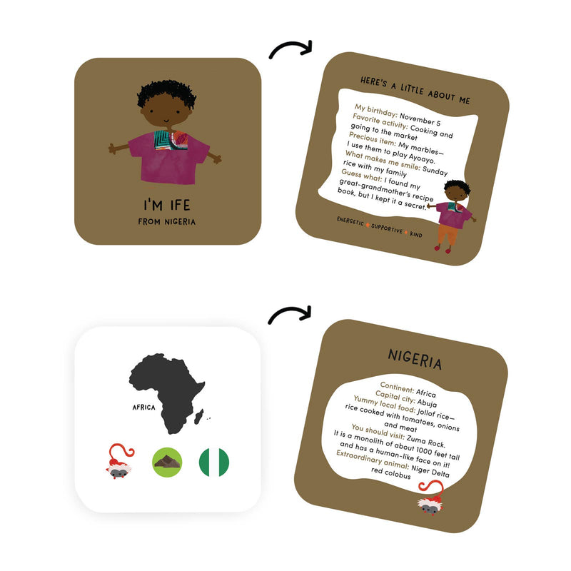 Buddy Jumble Geography Flashcards for Kids