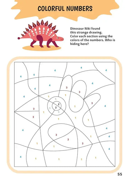 Activity Book - Dinosaur Boredom Buster