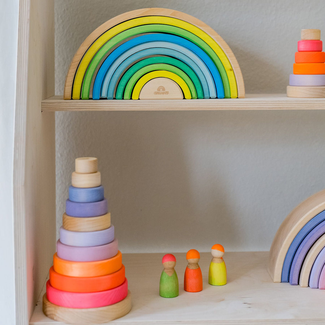 Rainbow Neon Green – Flying Pig Toys
