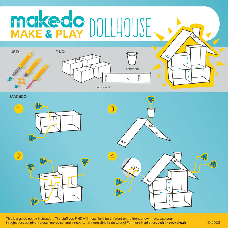 DISCOVER | Makedo Cardboard Construction Kit