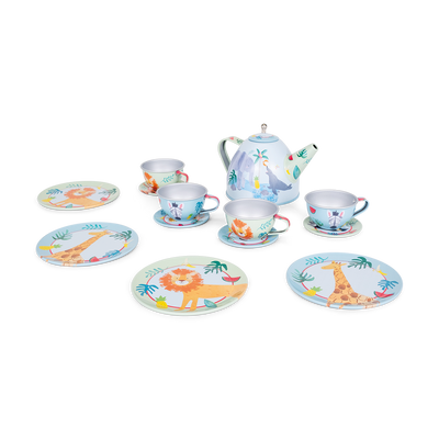 Jungle 14pc Tea Set