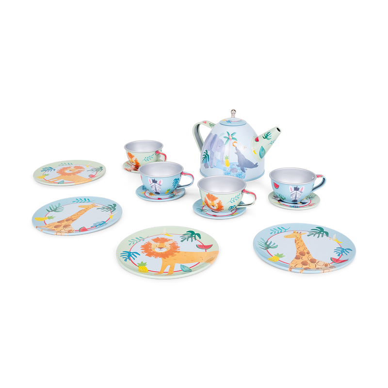 Jungle 14pc Tea Set