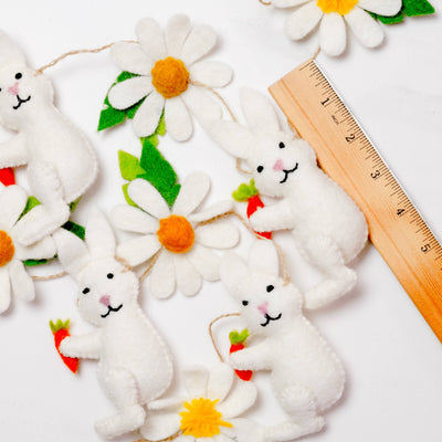 Bunny and Daisy Chain Garland